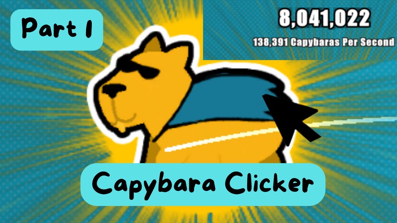 Capybara Clicker - Crazy Games - [WORLD RECORD] [205 Qi PS - 37