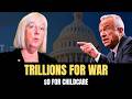 MURRAY GRILLS RFK JR. OVER WAR SPENDING VS CHILDCARE