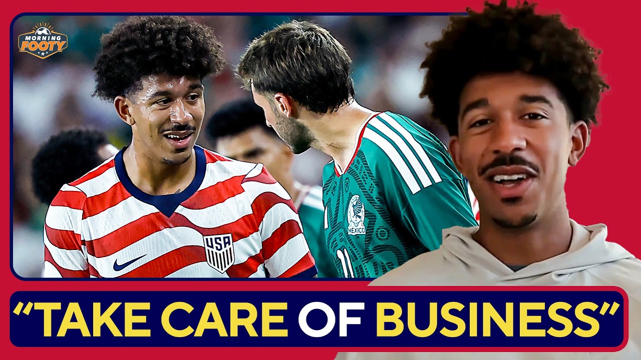 Chris Richards REACTS to USMNT’s Massive 3-0 Win Over Mexico