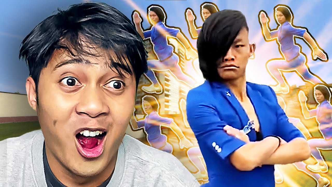 NEXTBOT BLUEMAN RUNNING | Garrys Mod