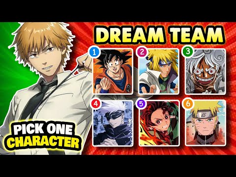 ✅PICK ONE ANIME CHARACTER IN EVERY SITUATION part 2 | Anime Quiz @brainitquiz