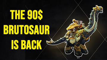 Gilded Brutosaur is BACK in the SHOP