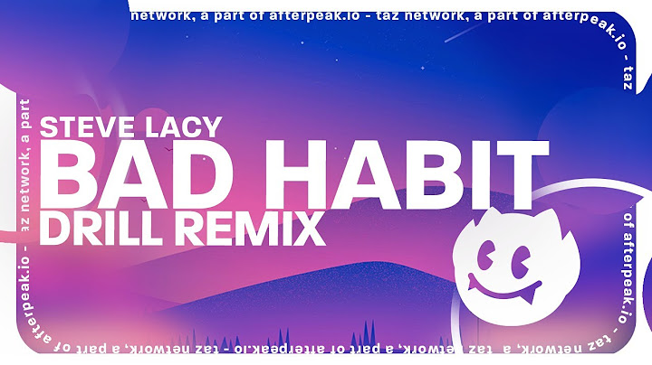 Bad Habit Remix version - Remix performance video thumbnail