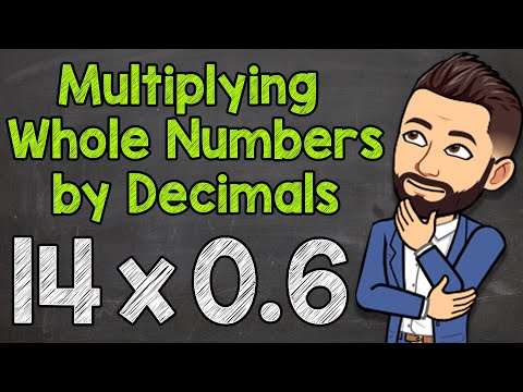 Multiply a Whole Number by a Decimal | Math with Mr. J