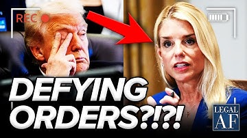 Trump DOJ Openly DEFIES COURT ORDERS as Their Legal STRATEGY COLLAPSES?!?!