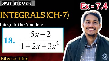 Ex 7.4 class 12 maths q18 | Ex 7.4 q18 class 12 | Question 18 exercise 7.4 Class 12