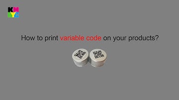 Color variable QR code (variable number) printer