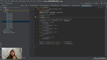 Pemrograman Intellij IDEA (Tipe data, variable, operator, kondisi dan perulangan)