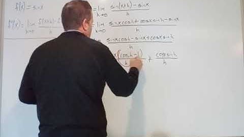 CarpCalc: Deriving the Derivative of Sine