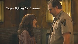 Stranger Things Jopper Fighting For 2 Minutes