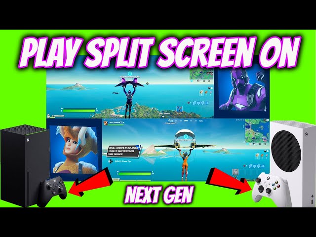 How to Split Screen FORTNITE on Xbox Series X