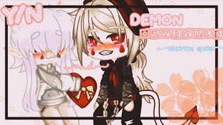 How the Demon Crystals Characters react to y/n giving them valentines gift || GCMM || Gacha club