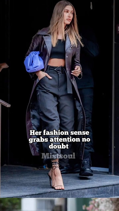 u can't deny hailey has a fashion that gives independent woman vibes #haileybieberstyle #trending
