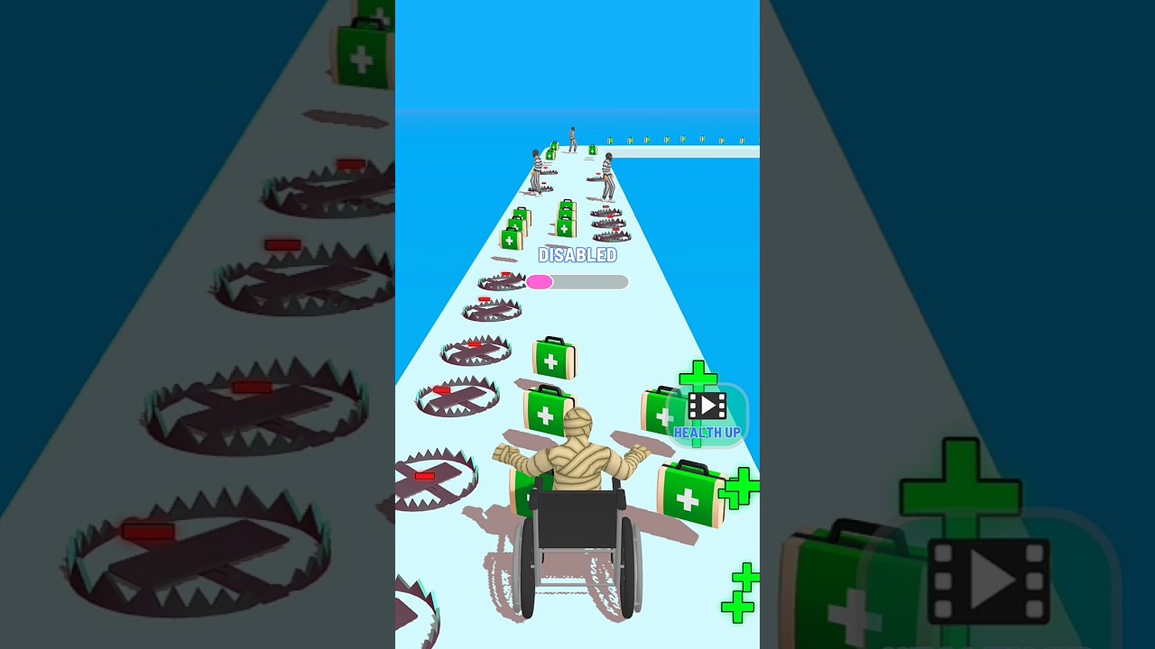 😷 healthy runner is beautiful man is thief 🧔 in run challenge gameplay 🎮‼️ 