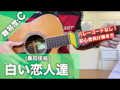 【初心者向け】白い恋人達/桑田佳祐ギター講座