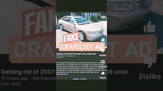 FAKE CRAIGSLIST AD TO HARASS ME