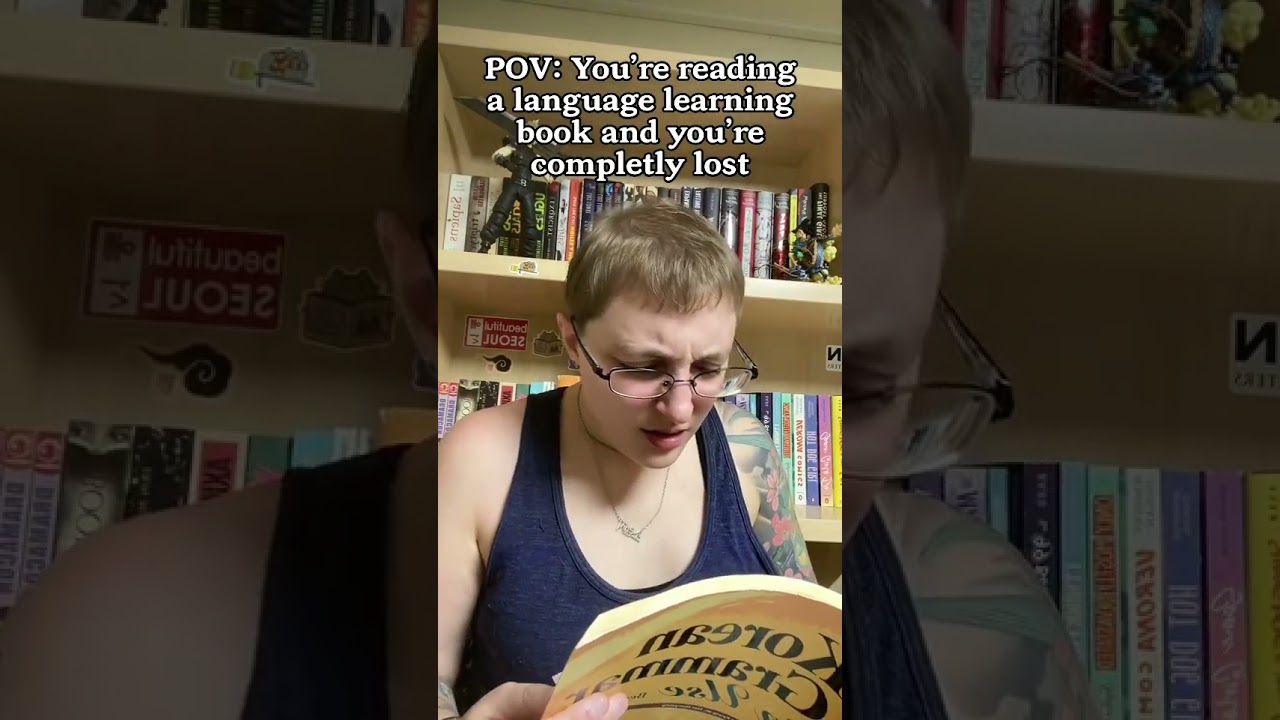 Language books are books too. And sometimes they’re hard 😵‍💫 