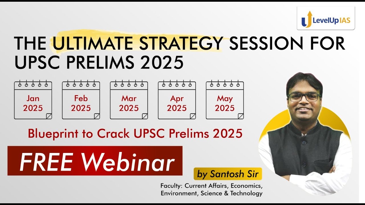 5 Months to UPSC Prelims: The Only Strategy You Need🏆 | FREE Webinar by ...