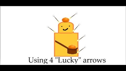 [YBA] Using 4 redeemed "Lucky" arrows.
