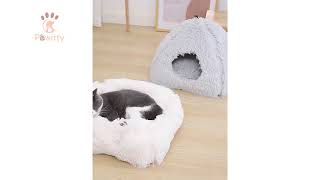 Very Soft Cat Bed Plush Cats House Pet Basket Mat screenshot 2