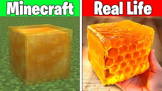 Realistic Minecraft | Real Life vs Minecraft | Realistic Slime, Water, Lava #504