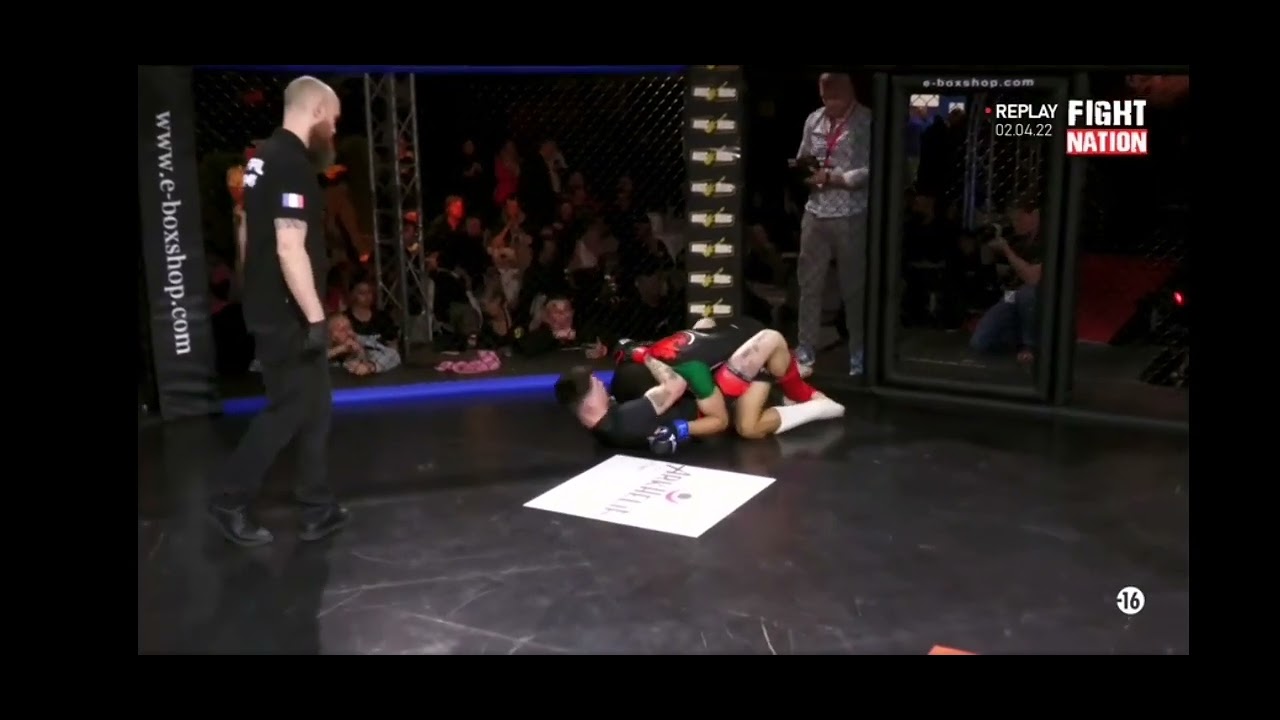 Gladiator Fighting Arena 2022-GFA 13-French MMA fighter-Bendaho Malik vs alex Boone 