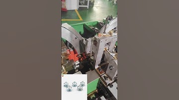 M6 open die cold Forging #machine , This is the product used on #roller #skates.