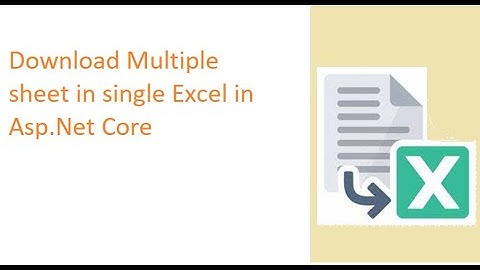 Download multiple sheet in a excel asp.net core  | Simplest way to download excel in .NET 6
