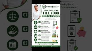 Why should you file your Income Tax Return (ITR)?