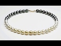 Multicolor south sea pearl necklace