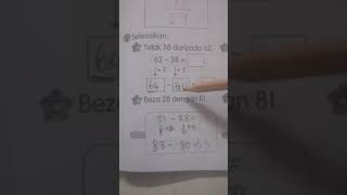 TOLAK TAHUN 1 Latihan buku Aktiviti Matematik Jilid 1 m s 105