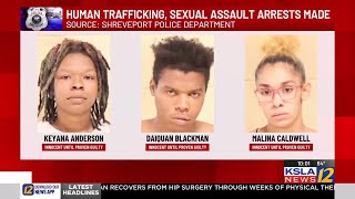 Shreveport Police Arrest Three In Alleged Juvenile Trafficking Case