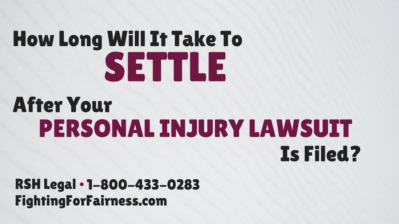 How Long Will It Take to Settle Your Iowa Personal Injury Case after Your Lawsuit is Filed?