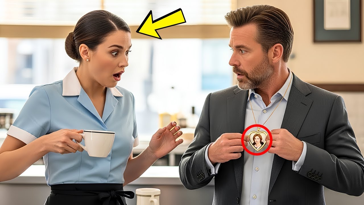 Arme Kellnerin sieht Milliardärs-Medaillon – „Das ist meine Mutter!“ Sekunden später weint er