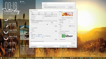 Settings for  high quality videos Camstudio and X264VFW codec