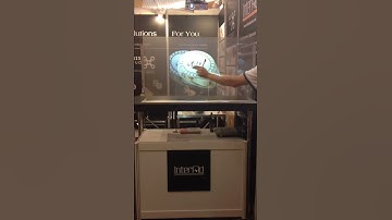Interactive Touchscreen Projection on Glass