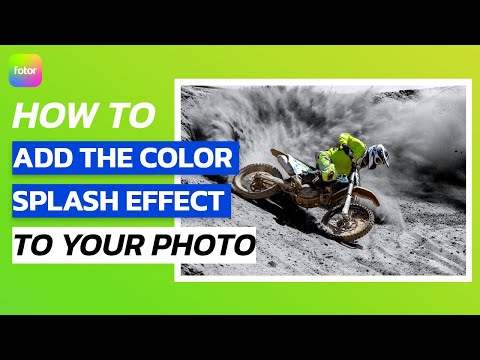 How To Add The Color Splash Effect To Your Photo