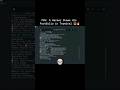 My Portfolio in a Bash Terminal 🤯 | Developer Portfolio Preview #hacker #bashscripting #shorts