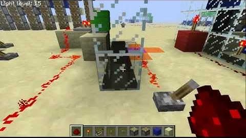 Minecraft WRUD - Wireless redstone update detector