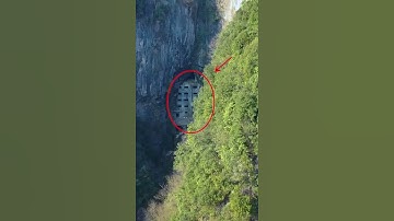 Thumbnail of An Abandoned Building Discovered Within the Cliffs of Liang Shan, China #shorts