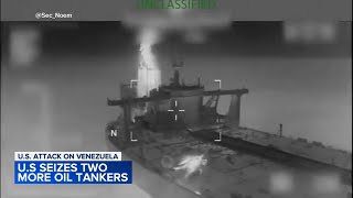US seizes Russian-flagged oil tanker in North Atlantic and 2nd tanker