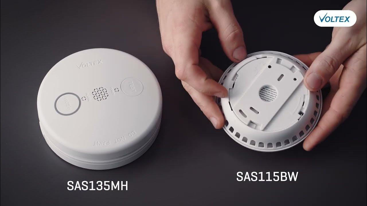 Connecting Voltex 240v Smoke Alarm to Voltex Battery Alarm YouTube