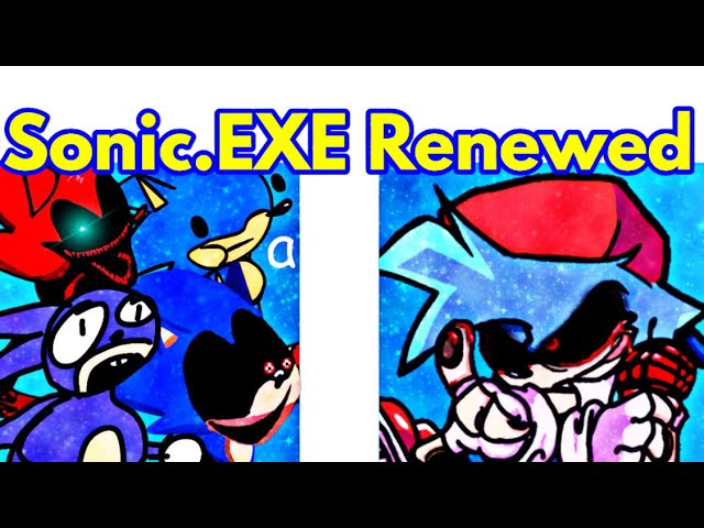 SONIC EYX Rampage Gameplay LEAK FNF New Sonic.exe 3.0 mod 