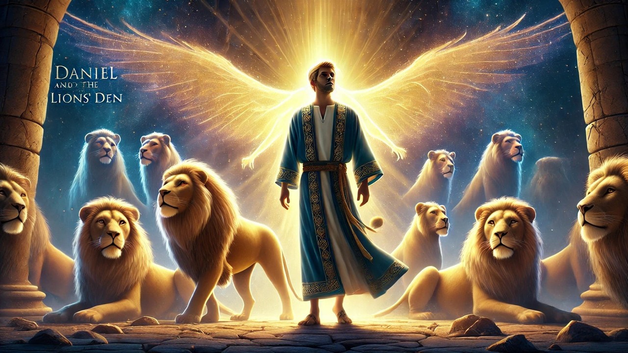 📖Daniel in the Lions’ Den A Powerful Bible Story of Faith and Courage