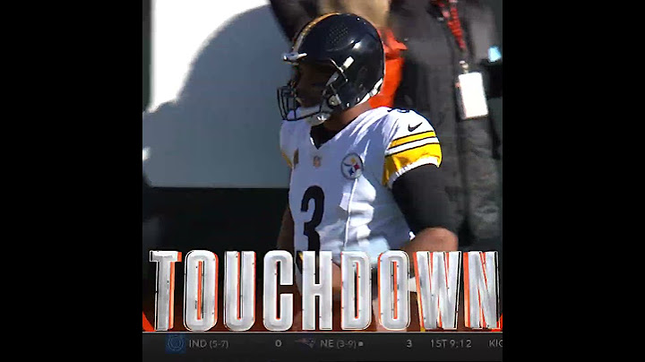 Cam Taylor-Britt intercepts the Russell Wilson pass vs. Pittsburgh Steelers