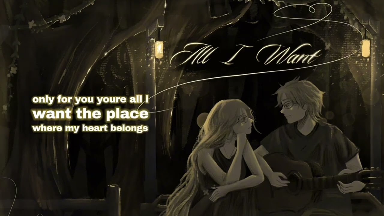 All I Want - AB Bluu feat. lonawyn (Official Lyric Video)