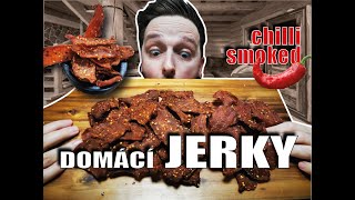 DOMÁCÍ JERKY - SUŠENÉ MASO - CHILLI SMOKE [Kompletní Postup]