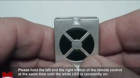 Програмирование TX4RUNI on MotorLift ML500