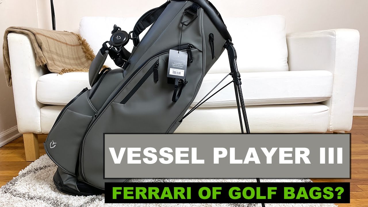 Vessel Player III Stand Golf Bag 14 Way - YouTube