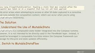 Resolving java.lang.IllegalStateException When Collecting Flow from SqlDelight in ViewModel